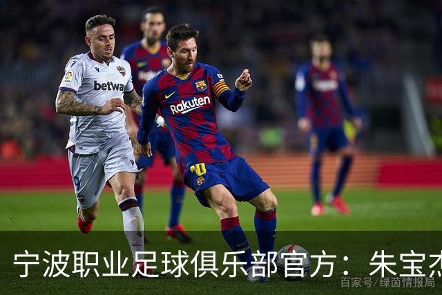 宁波职业足球俱乐部官方：朱宝杰、刘博洋、艾迪等8名球员离队